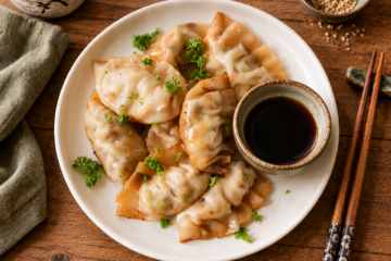 Vegetarian gyoza