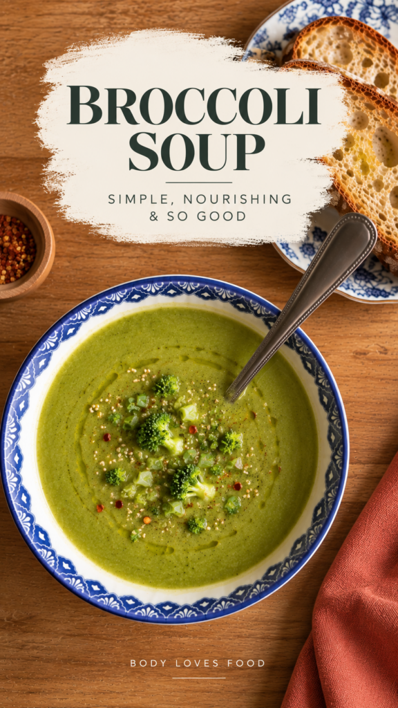 Broccoli soup