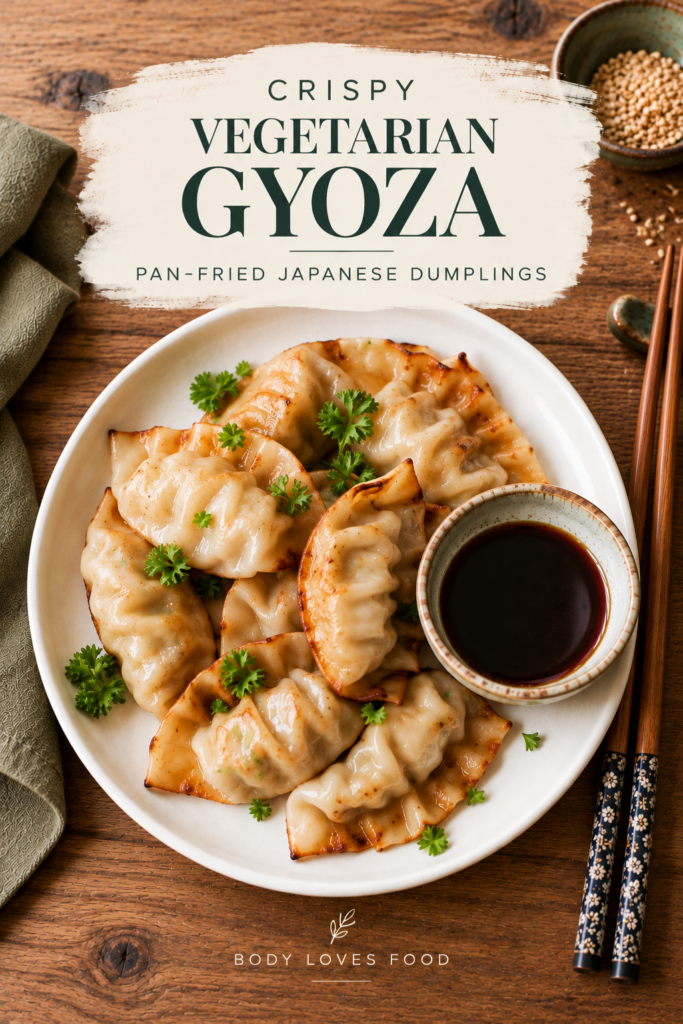 Vegetarian gyoza