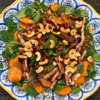 crispy pork sweet potato