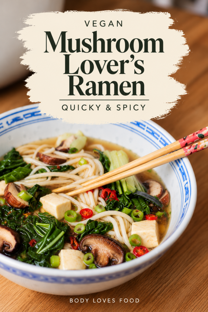 vegan mushroom ramen recipe